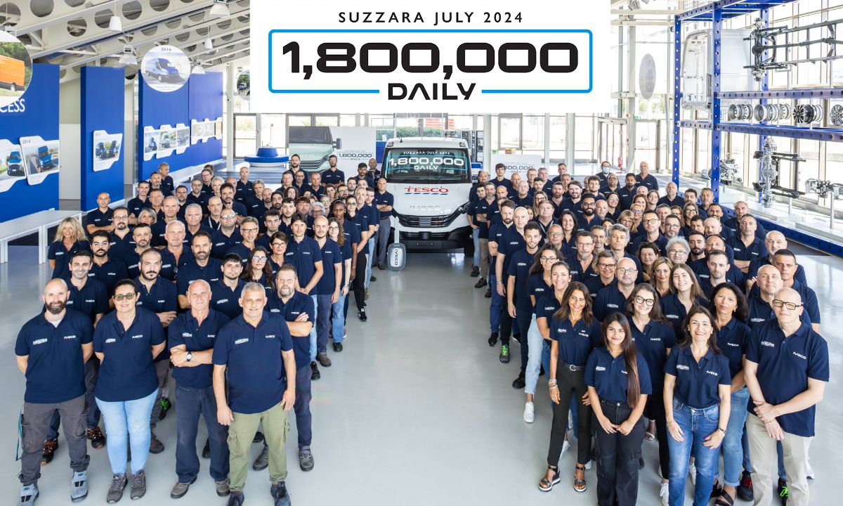 IVECO celebra l’importante traguardo di 1.800.000 Daily prodotti nello stabilimento di Suzzara - - Lombardia Truck