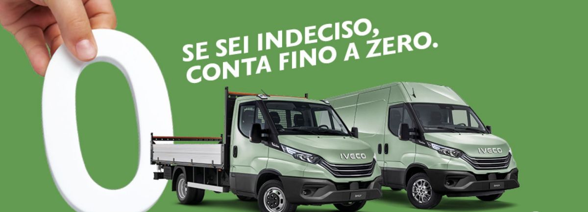 Approfitta subito del tasso 0% su Daily Cabinato e dell’anticipo zero su Daily Furgone - Lombardia Truck