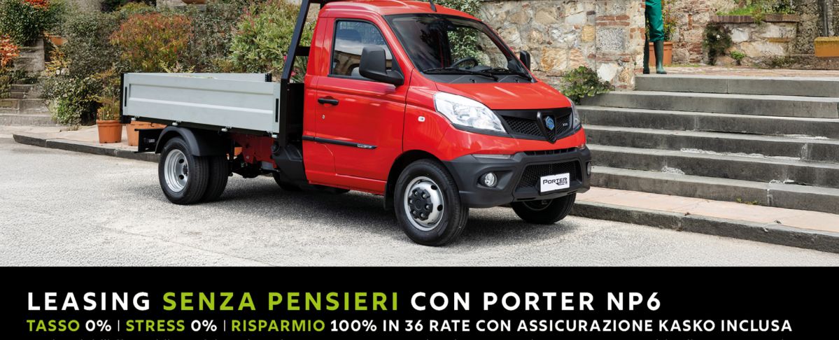 LEASING SENZA PENSIERI CON PORTER NP6 - Lombardia Truck