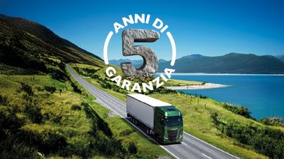 Promozione Prestazioni superiori e massima serenità con 5 anni o 500.000km di garanzia driveline su tutta la nuova gamma IVECO WAY Natural Gas, nelle versioni CNG e LNG, e su serbatoi LNG - Lombardia Truck